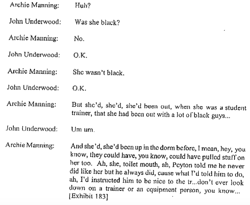 Illustration for article titled How Tennessee’s Sexual Harassment Allegations Caught Up With Peyton Manning 20 Years Later